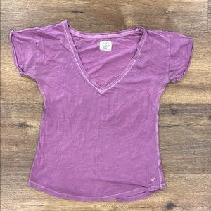 Purple Fitted Tee